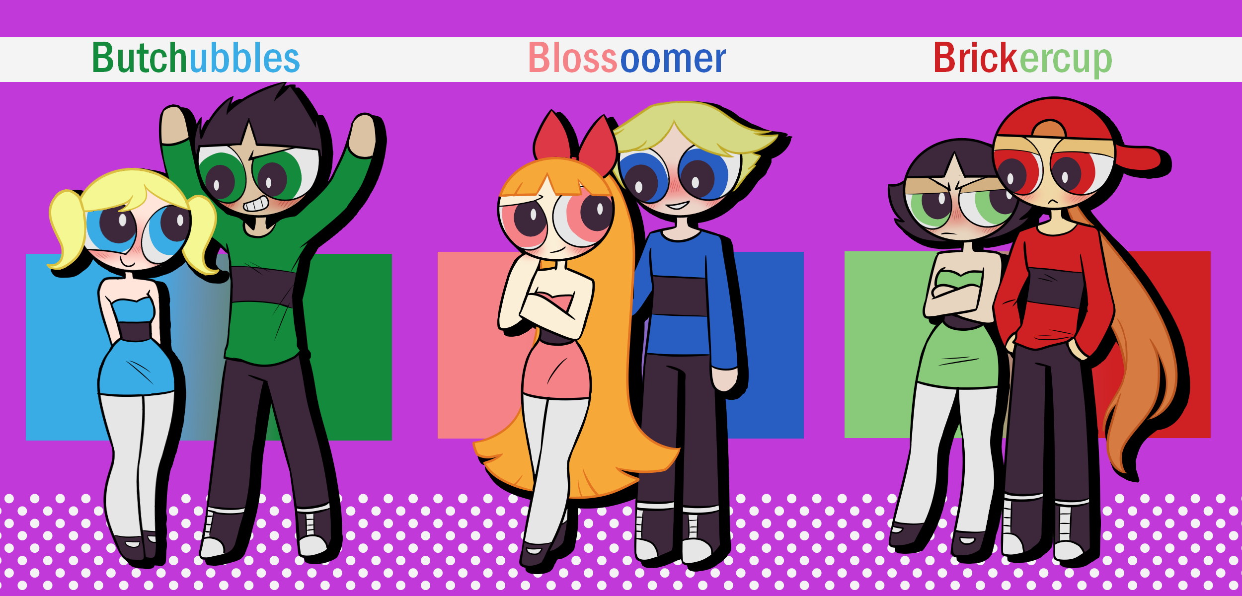 PPG x RRB (Color Clash) by xahCHUx on DeviantArt