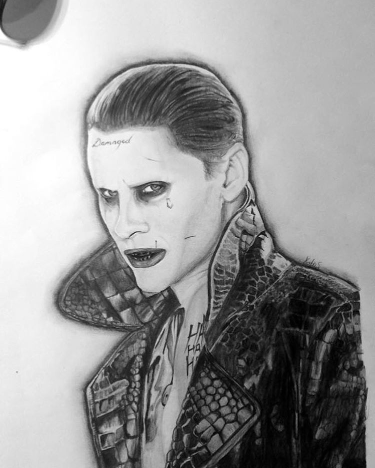 Suicide Squad Joker Drawing By Katyschlossa On Deviantart Suicide Squad Joker Drawing By Katyschlossa On Deviantart