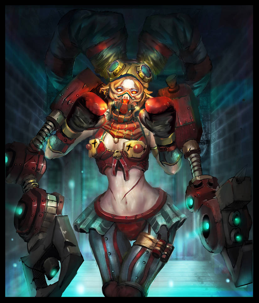 clown girl steampunk by trungtinart clown girl steampunk by trungtinart