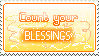 Stamp: Count Your Blessings by delusional-dreams