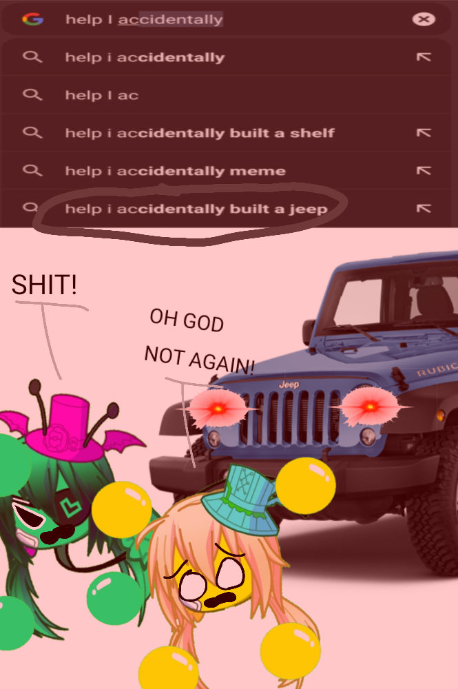 Help I accidentally built a jeep! by Tanya4422 on DeviantArt