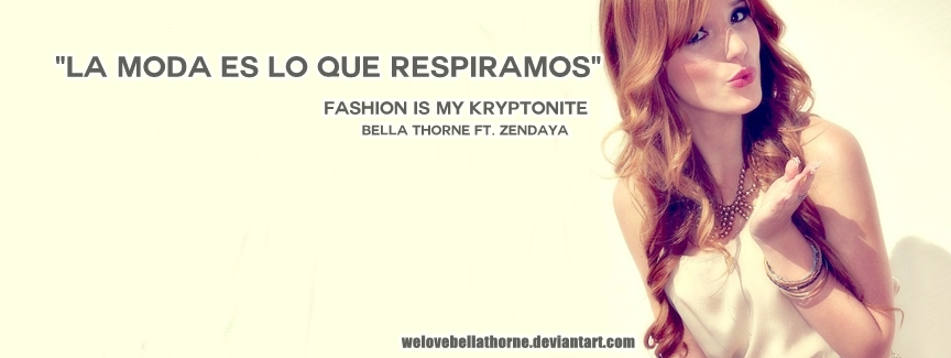 Portada Para Facebook Bella Thorne by WeLoveBellaThorne on DeviantArt