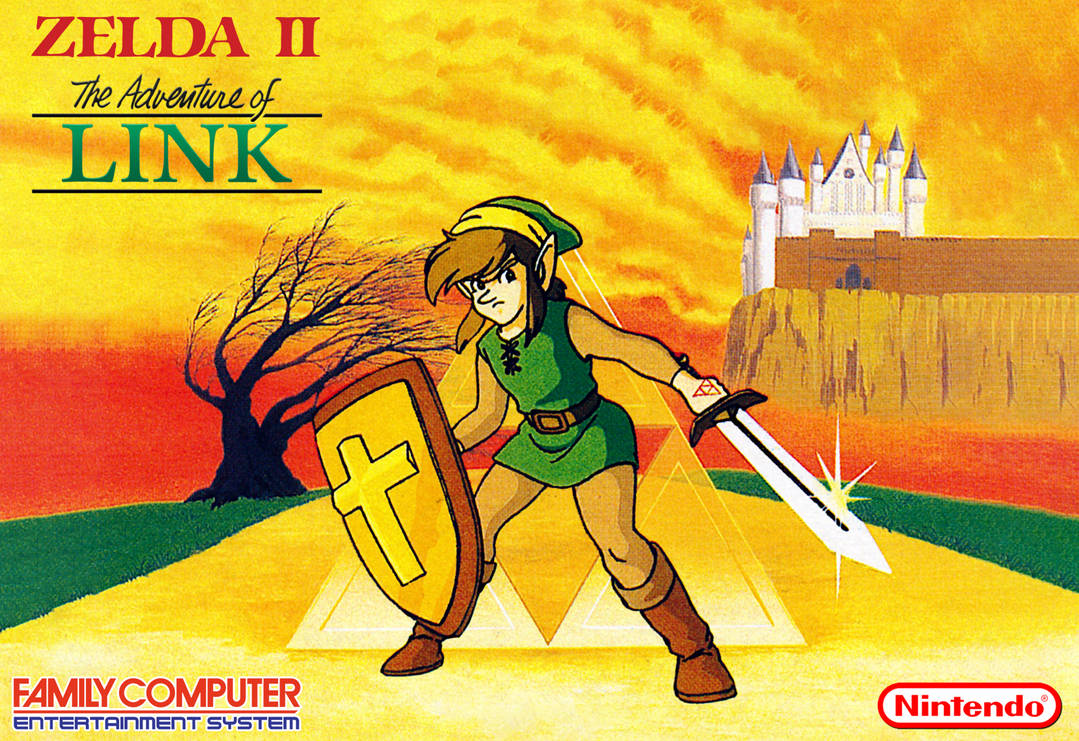 Zelda II - The adventure of Link by johnnydement on DeviantArt