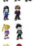 Naruto Characters...