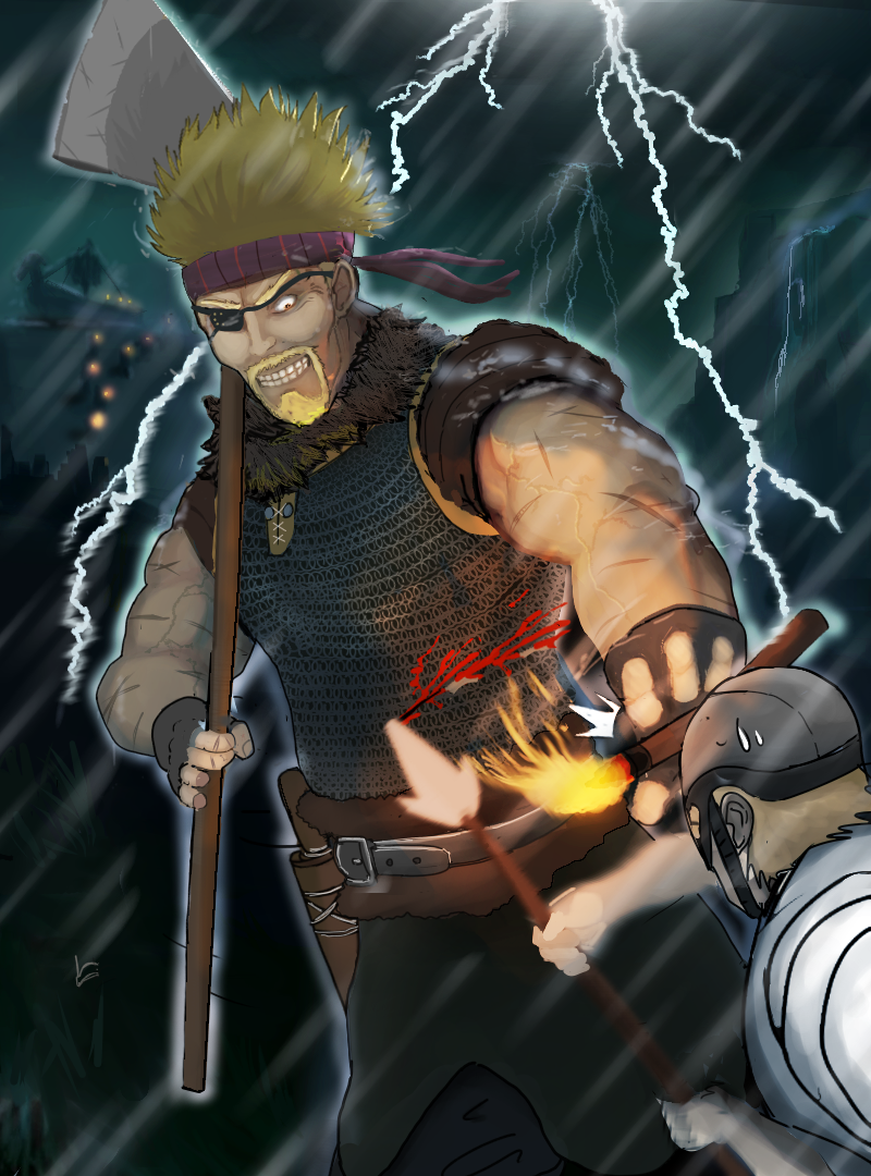 Thorkell Vs Thorfinn FanArt (2023) by KenshinArt5 on DeviantArt