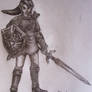 Link Pencil Drawing