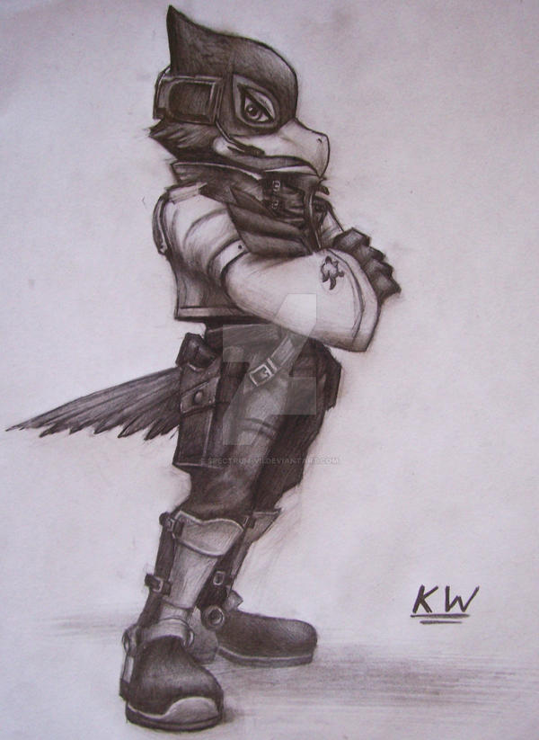 Falco Lombardi Pencil Drawing