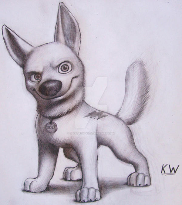 Bolt Pencil Drawing by Spectrum-VII on DeviantArt
