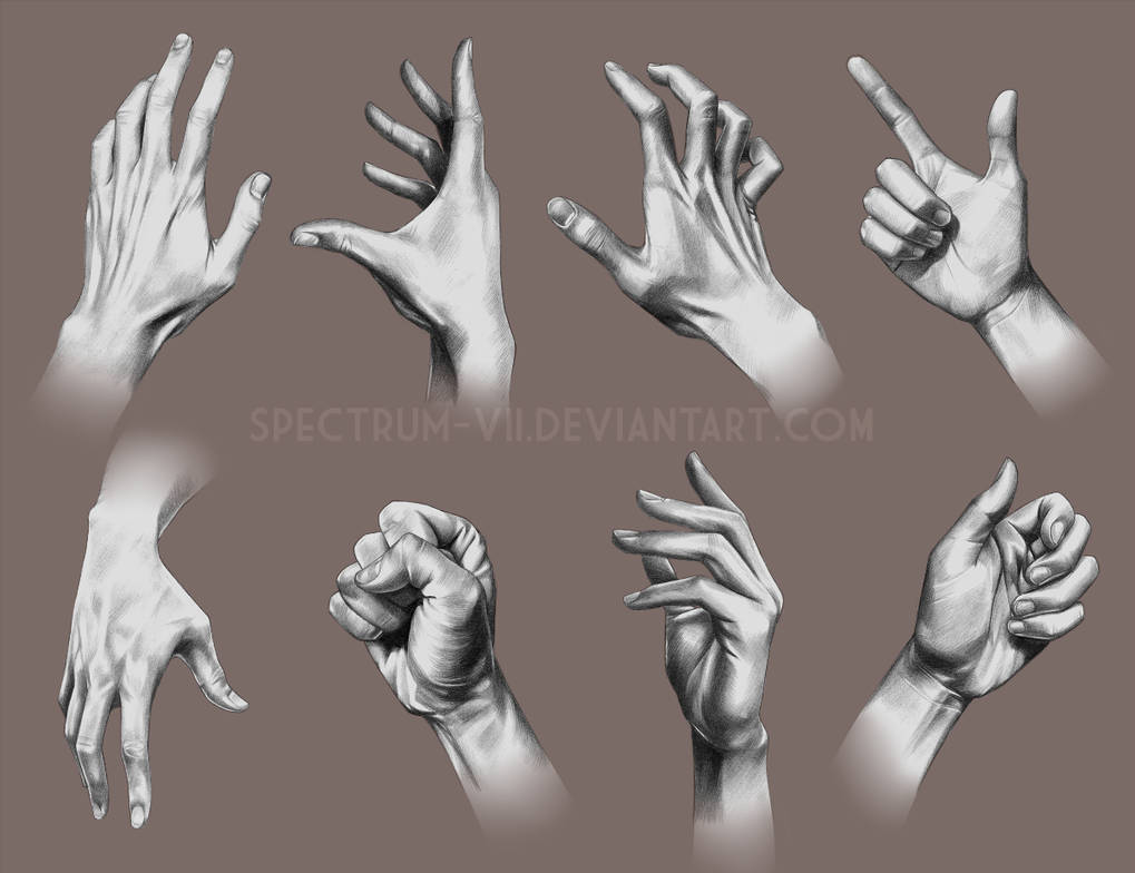A study in hands 2 by Spectrum-VII