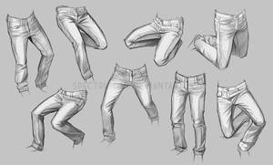 Life study-- jeans