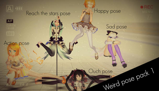 MMD-WTF pose pack