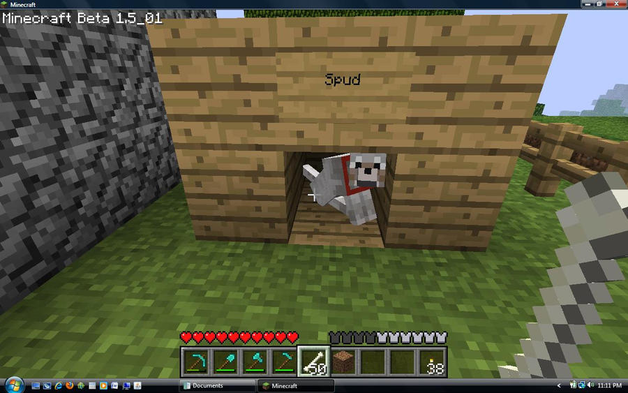 Minecraft: Dog House by Hisscale on DeviantArt
