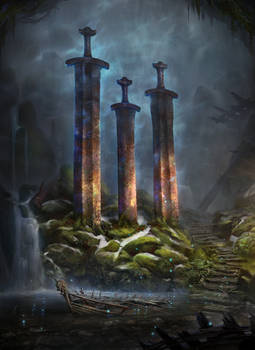 Ancient Shrine of the Three Swords