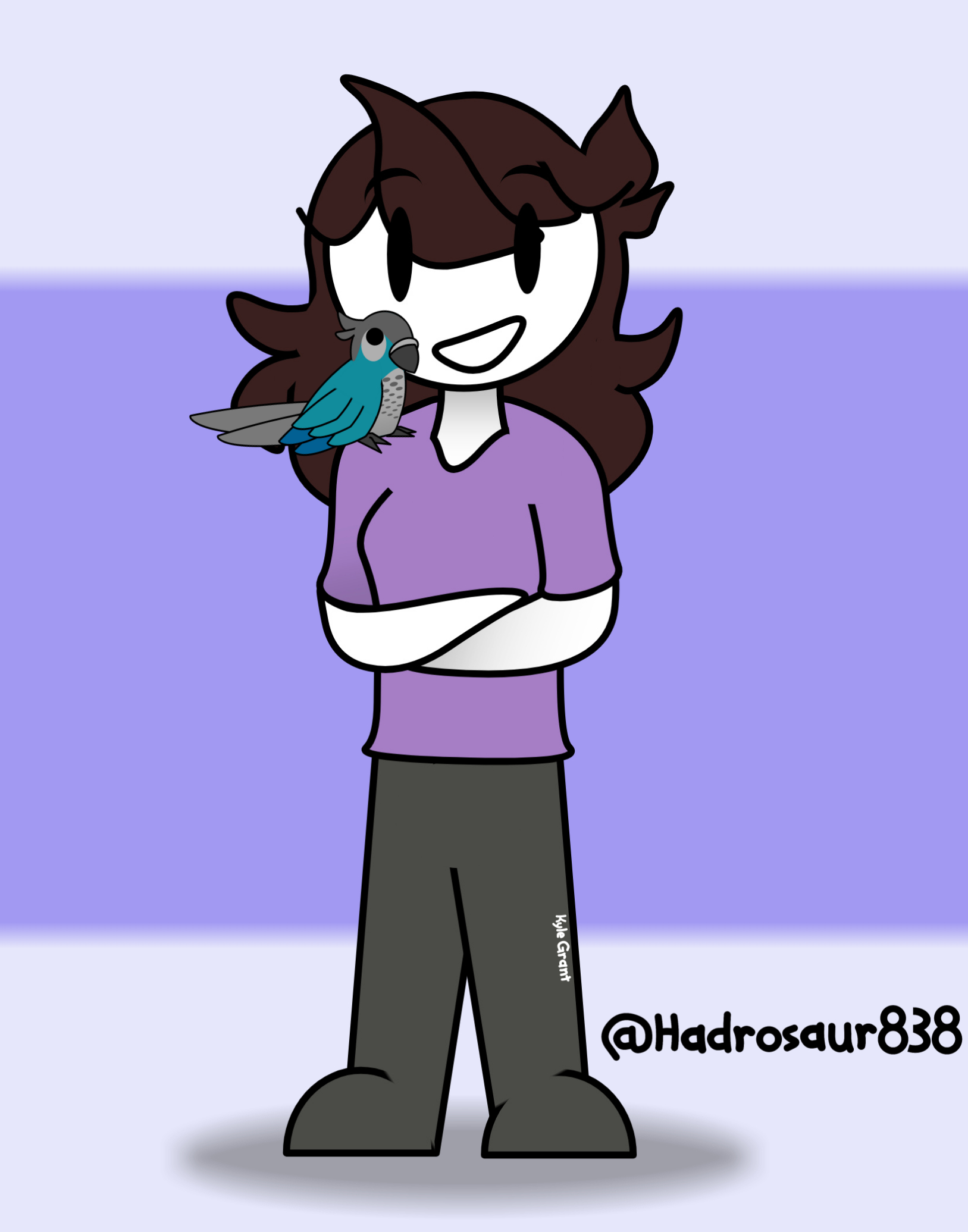 Jaiden Animations Ari Fanart | Art Board Print