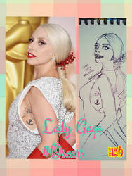 Lady Gaga #Oscars #compare