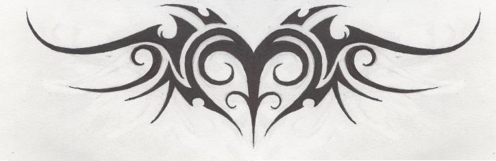 Tattoo-Tribal Heart by HollowMinded on DeviantArt