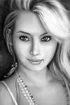 a girl with hair by LVL80Catlady