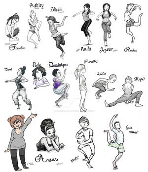 Fall 2015 Dance Class Gestures (part 1)