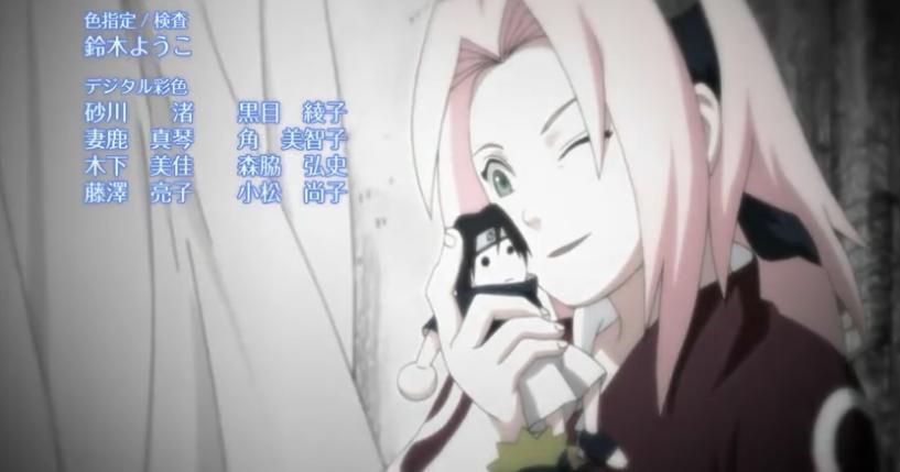 Naruto Shippuden Ending (Sayonara)- SasuSaku