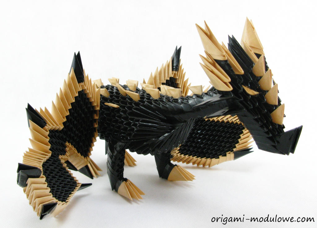 Modular Origami Dragon #1