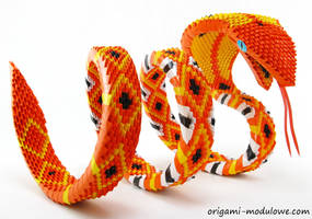 Modular Origami Snake #2