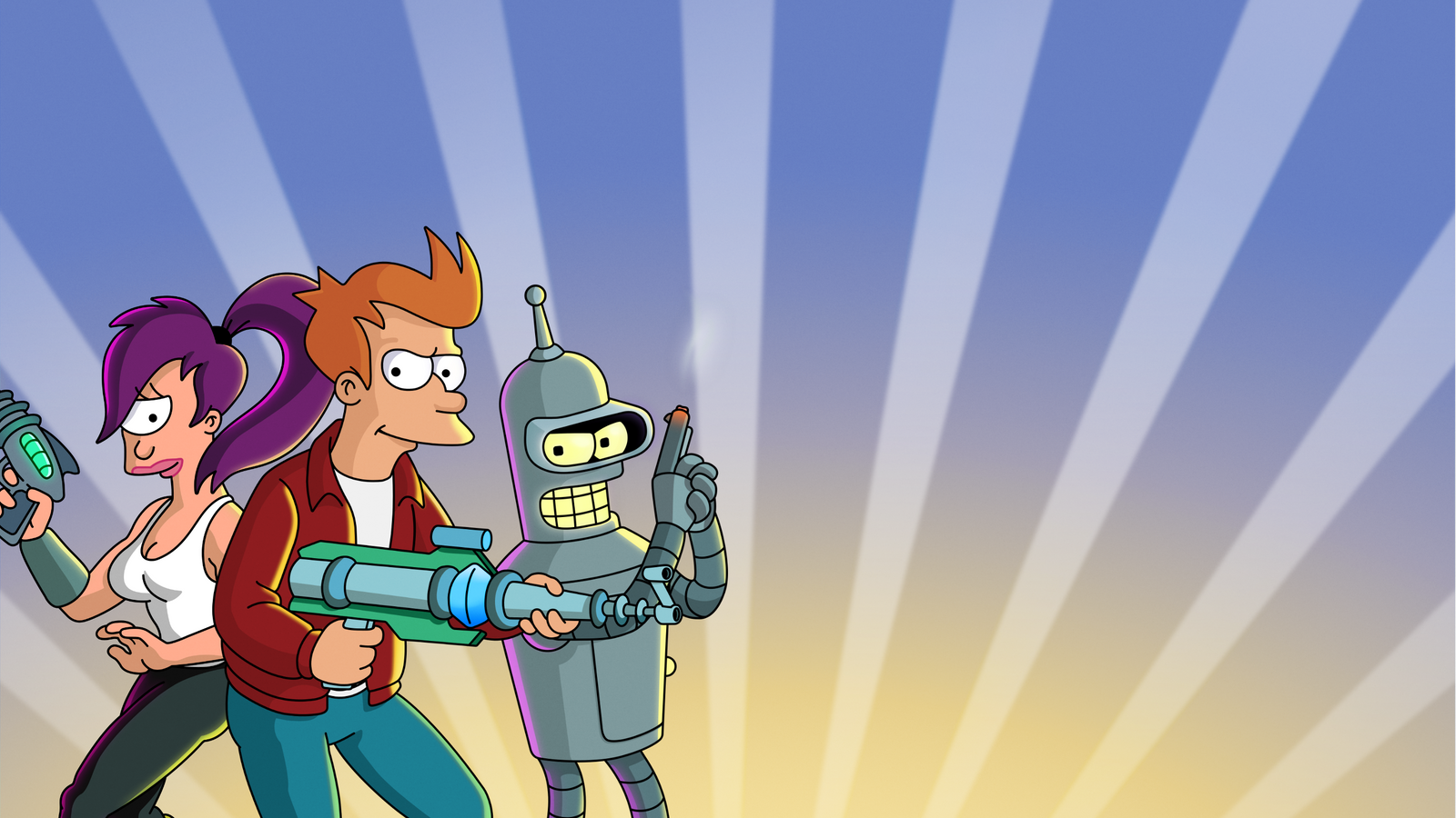 Futurama PS2 XB Custom wallpaper by EvilZGaruda on DeviantArt