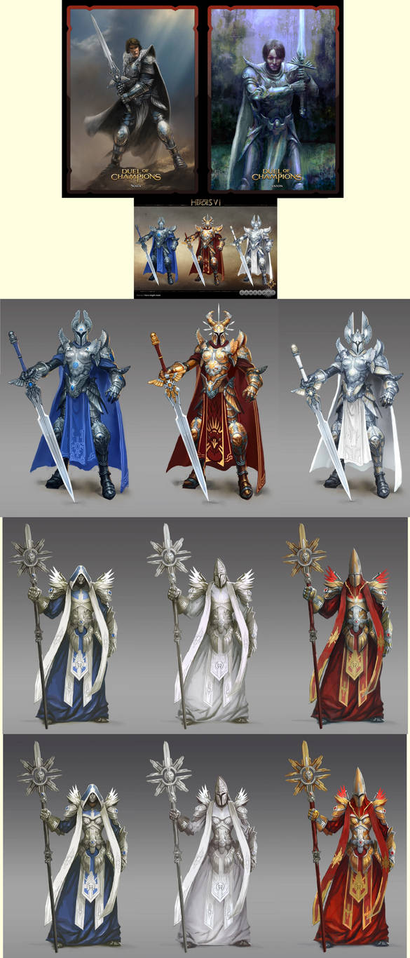 Armour Variations, Heroes Might + Magic by m0zch0ps on DeviantArt