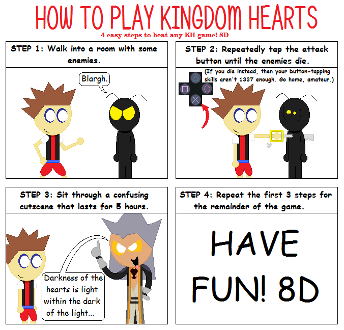 How To Play Kingdom Hearts