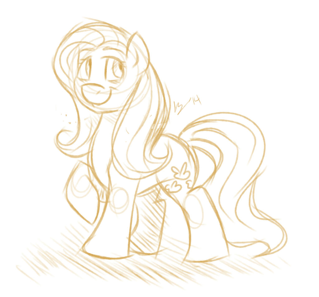 Fluttershy Sketch