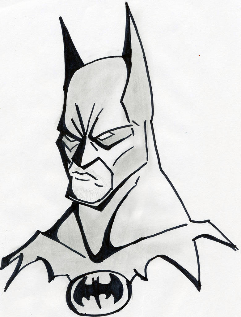 Batman Sharpie by Datjiveturkey on DeviantArt
