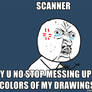 Scanner Y U NO