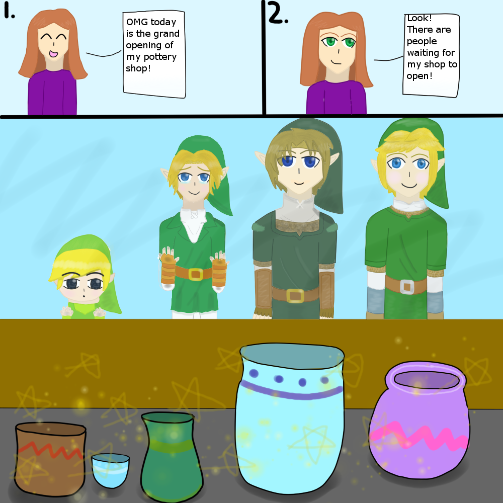 Legend of Zelda: Pottery Shop Fail