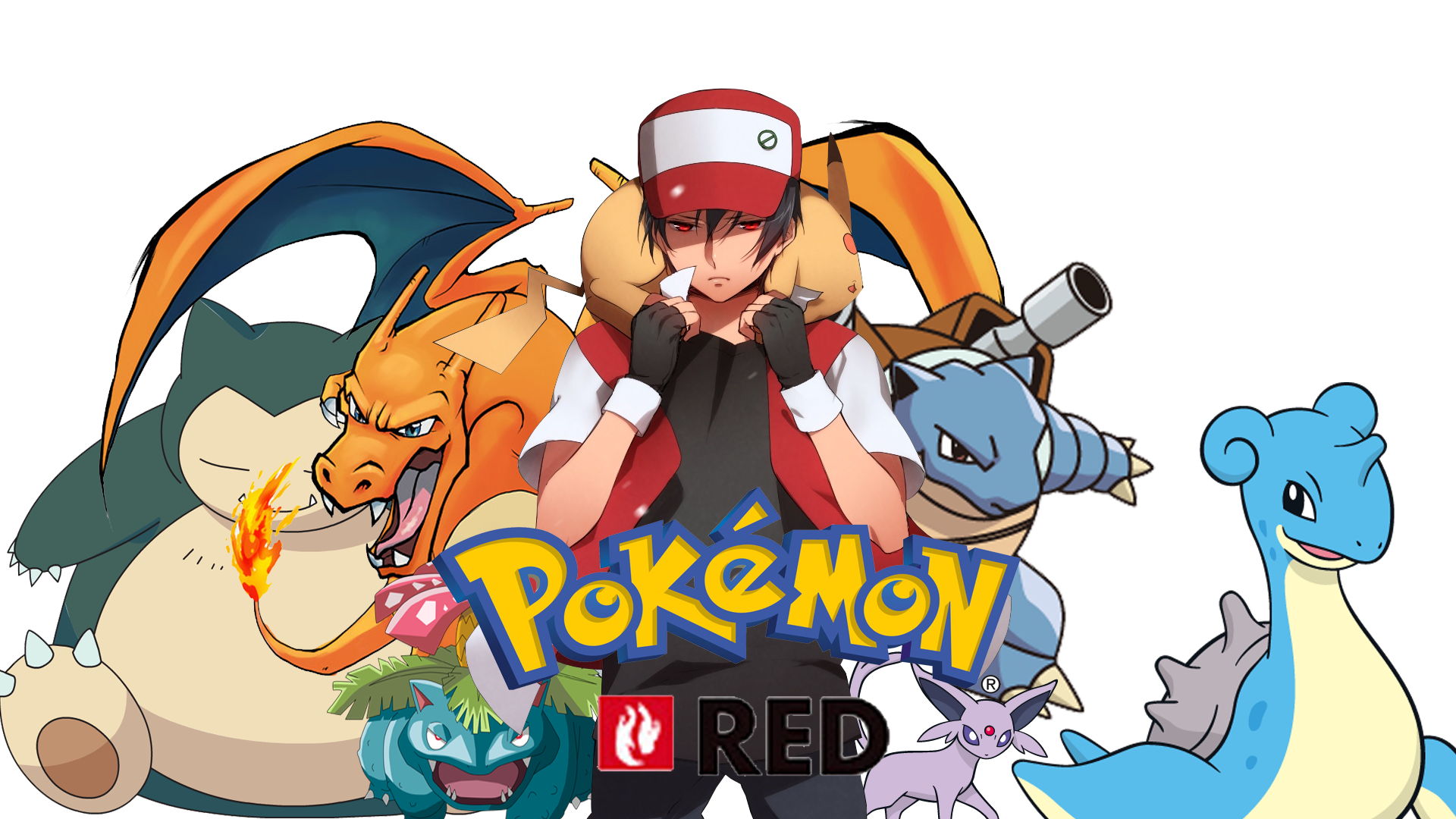 Red Pokemon fan art by Wallach1 on DeviantArt