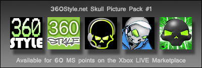 360Style Gamer Pics_Skull Pack