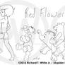 Red Flower March-Concept Roughs