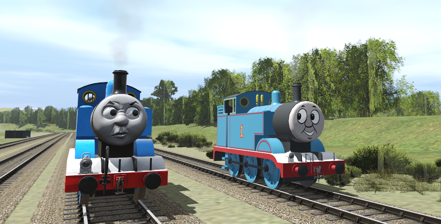 Tom Vs Train Performance thomas meets (man vs train) thomas by rudeboyz12 on DeviantArt