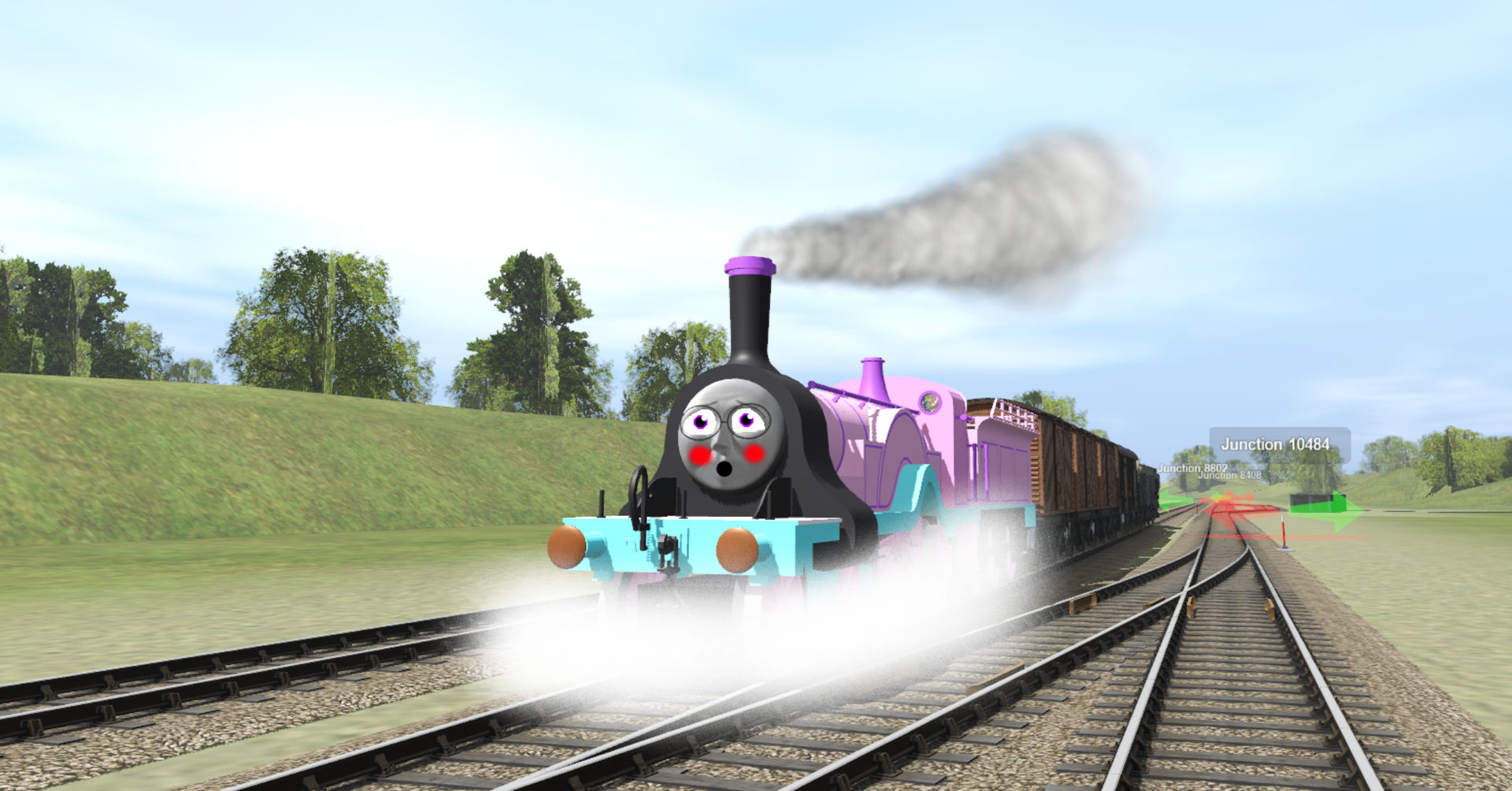 sci twi taking a goods train by rudeboyz12 on DeviantArt