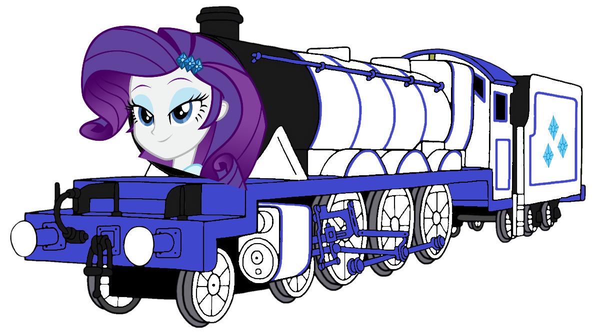 rarity as a engine by rudeboyz12 on DeviantArt