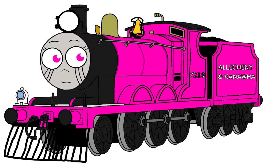 Pink Engine Drawing sarah the pink tender engine by rudeboyz12 on DeviantArt