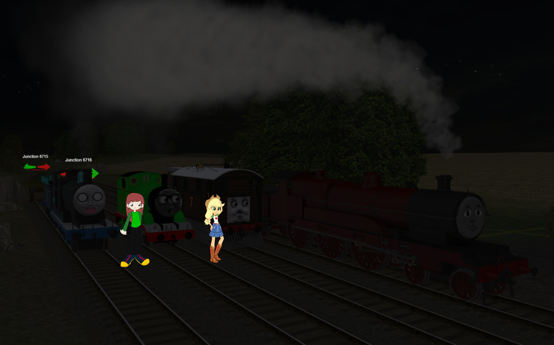 Deviantart Engine the engine with one coach behind him by rudeboyz12 on DeviantArt