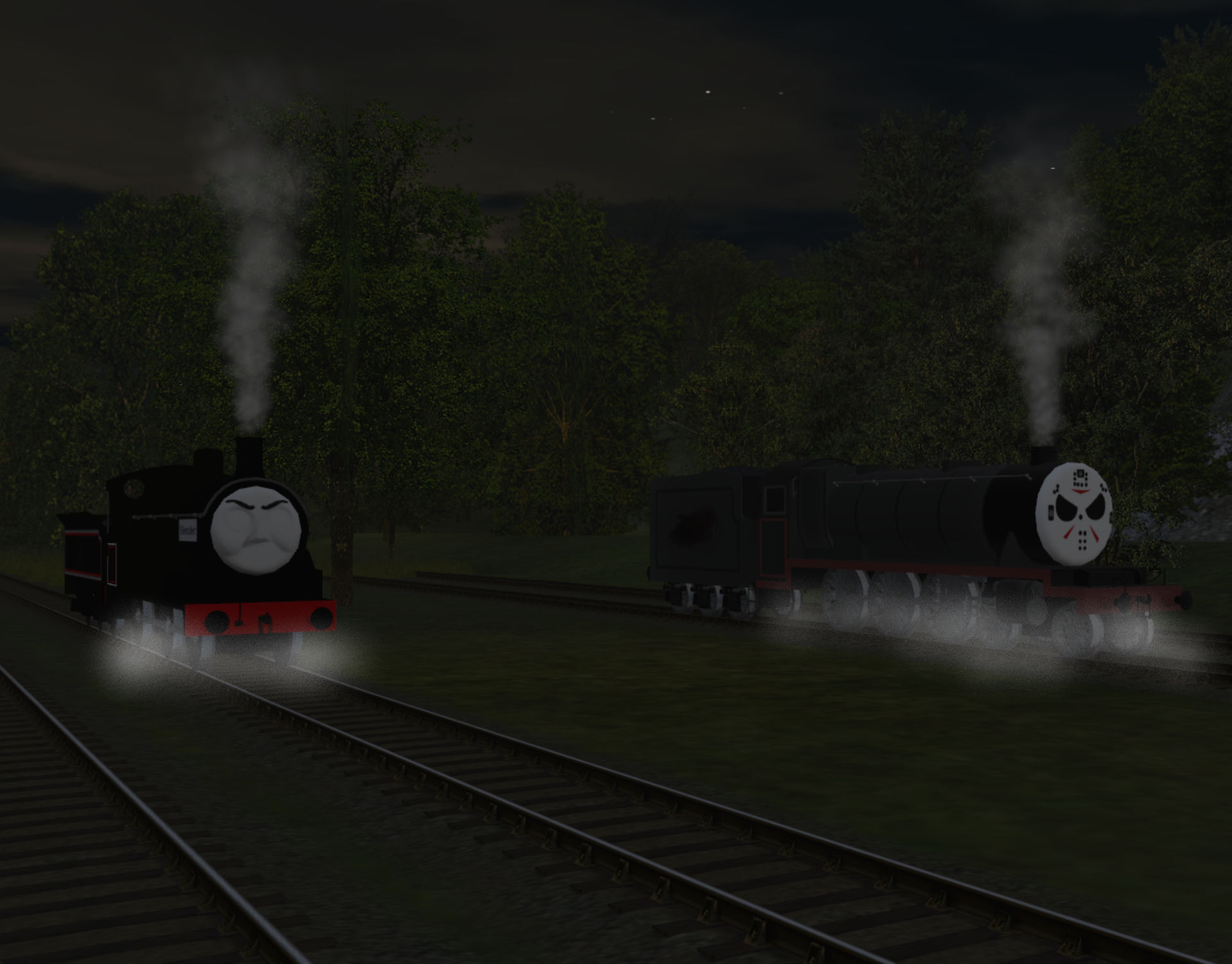 slender engine and jason by rudeboyz12 on DeviantArt