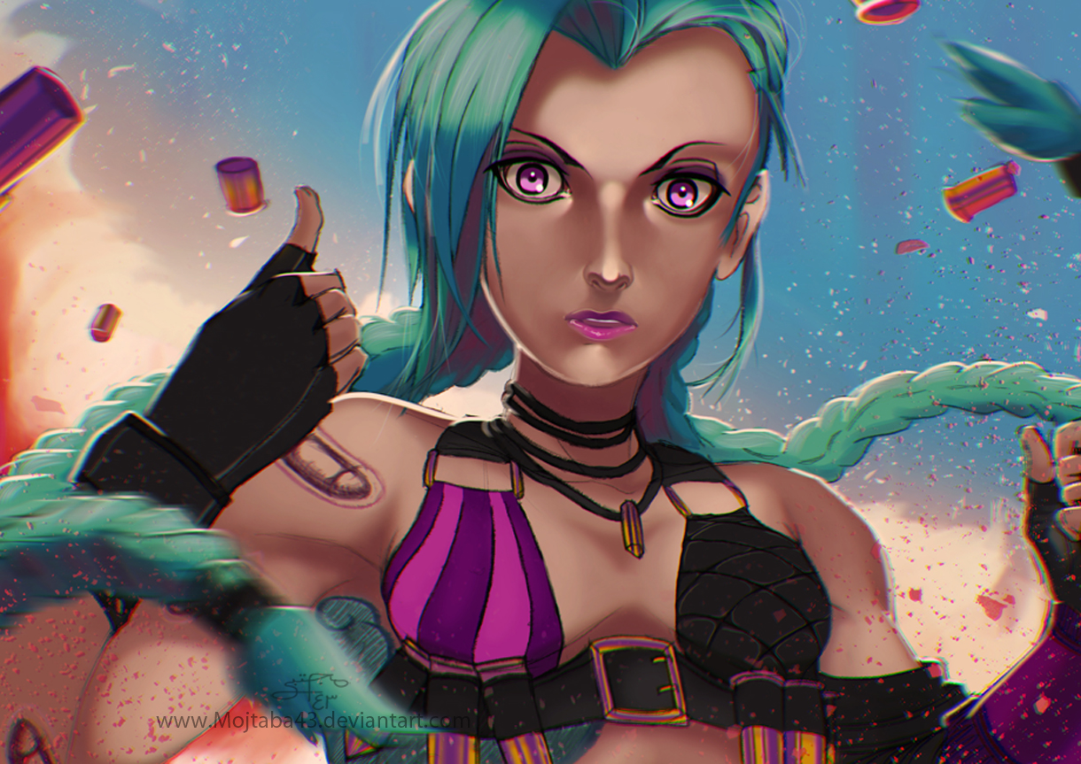 Jinx fanart [Lol]