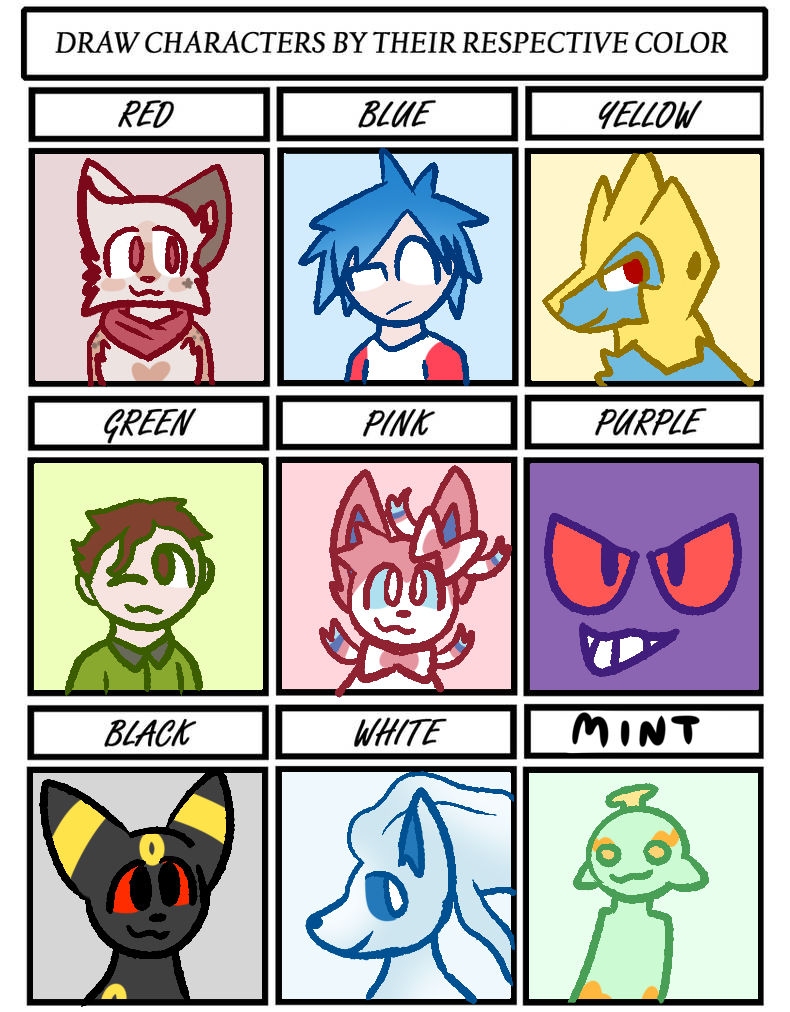 Colour meme by T1G3RSP1R1T on DeviantArt