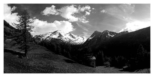 alps panorama