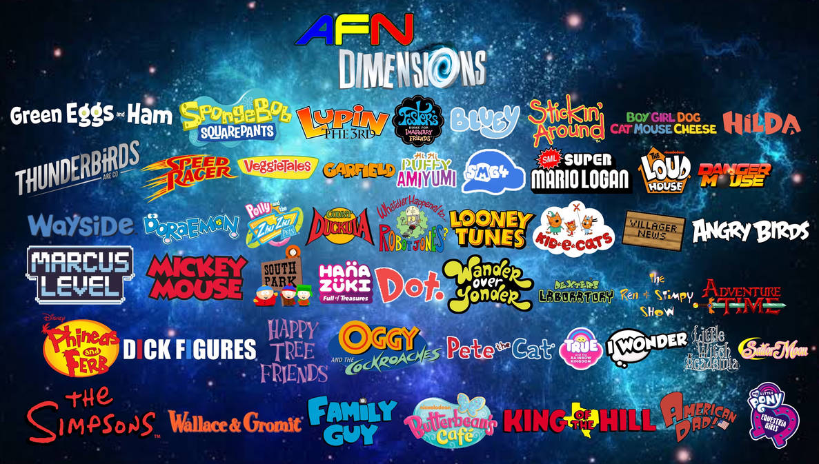 AFN Dimensions Universe Pack! by AlfonzThe2nd on DeviantArt
