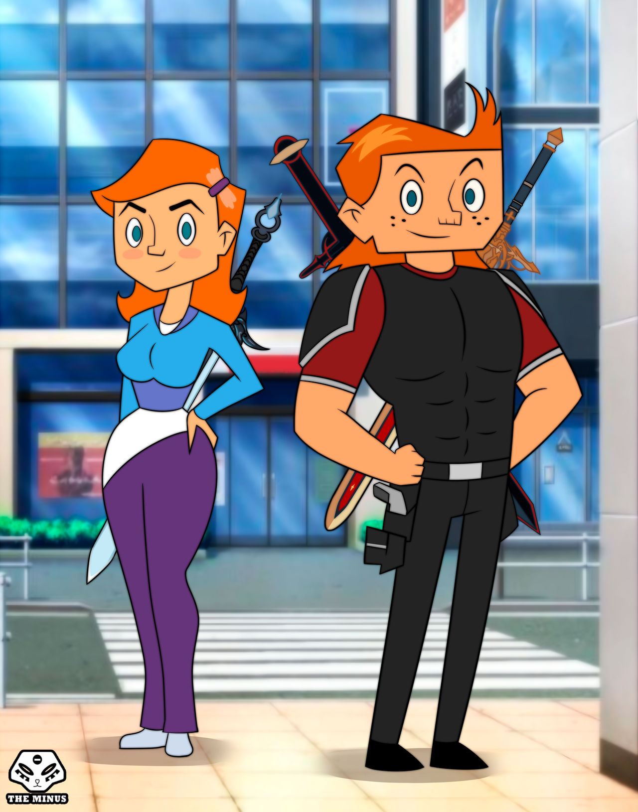 Todd and Riley Daring by Rdz2k7 on DeviantArt