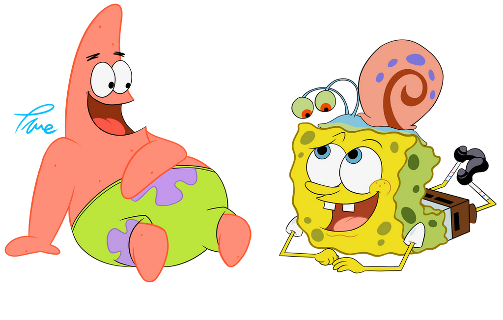 Sbsp Spongebob Patrick And Gary By Yojt765 On Deviantart.