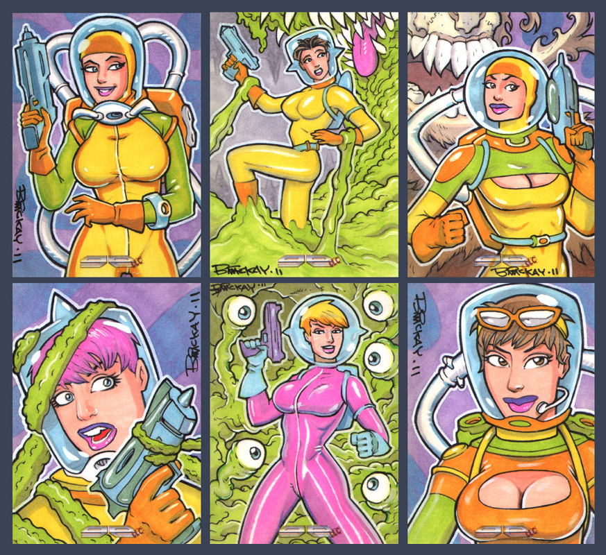 Galaxgals Eradication Cards