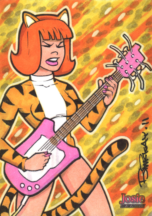 Josie and the Pussycats Sketch Card