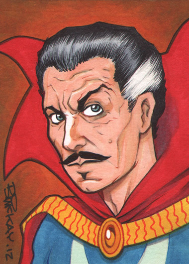 Doctor Strange Sketch Card